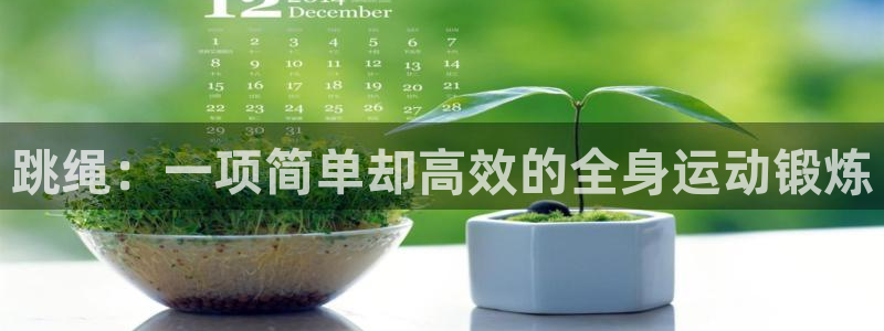 欧亿体育官方正版app集团E.ON：跳绳：一项简单却